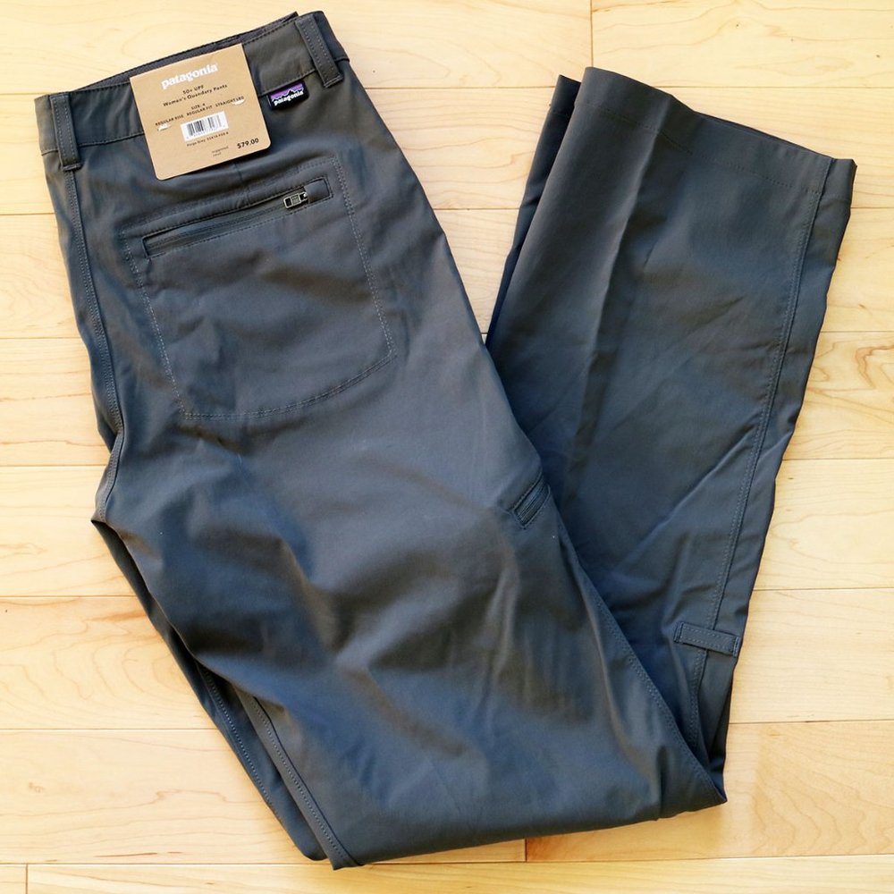 NWT Patagonia Quandary Pants Forge Grey Size 4